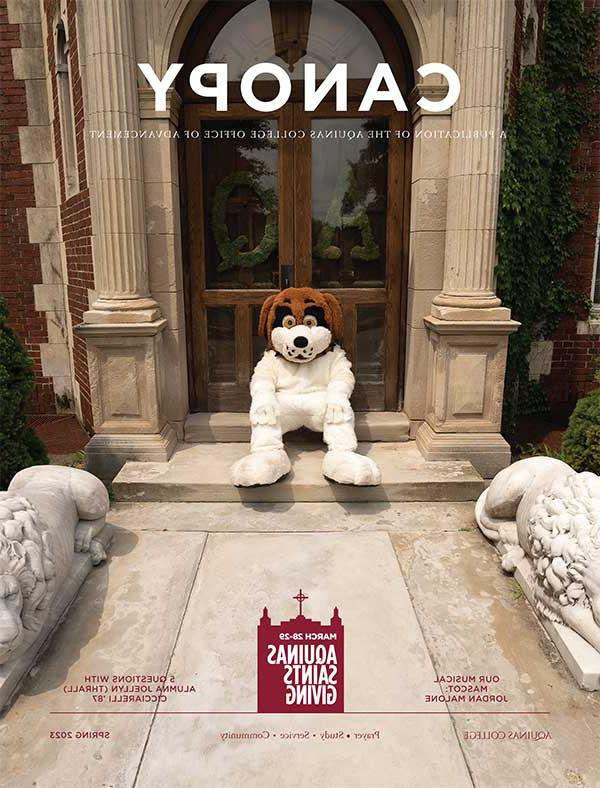 Cover of Aquinas Canopy, Spring 2023